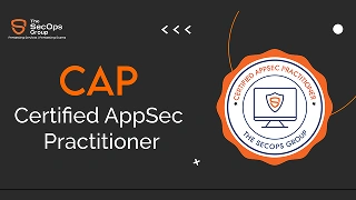 Certified AppSec Practitioner