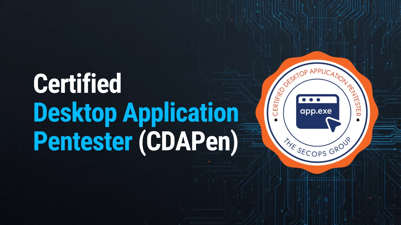 Certified Desktop Application Pentester